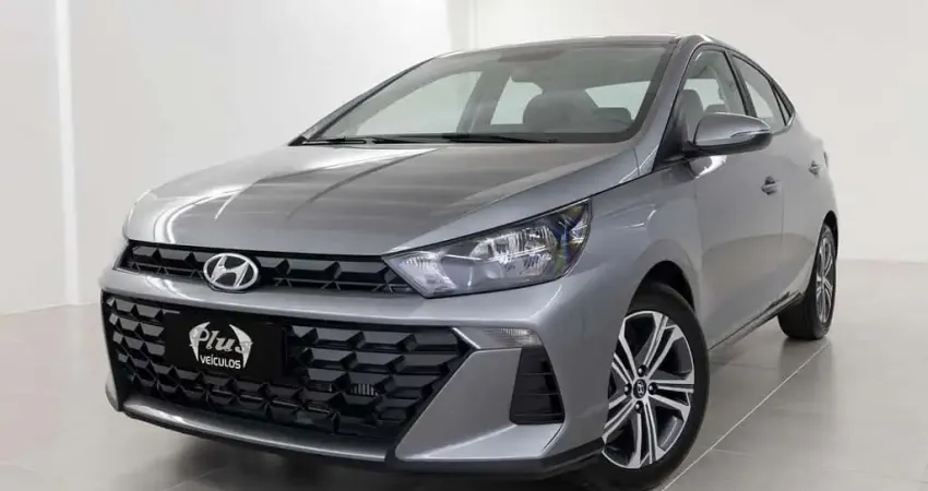 Hyundai HB20S 1.0 TURBO COMFORT PLUS AUT. - Cinza - 2023/2024
