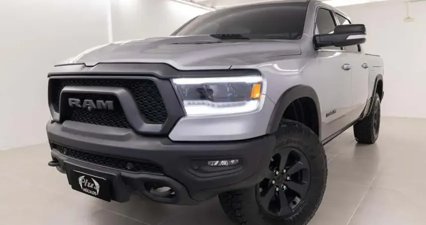 Ram 1500 5.7 V8 REBEL CD 4X4 - Prata - 2021/2021