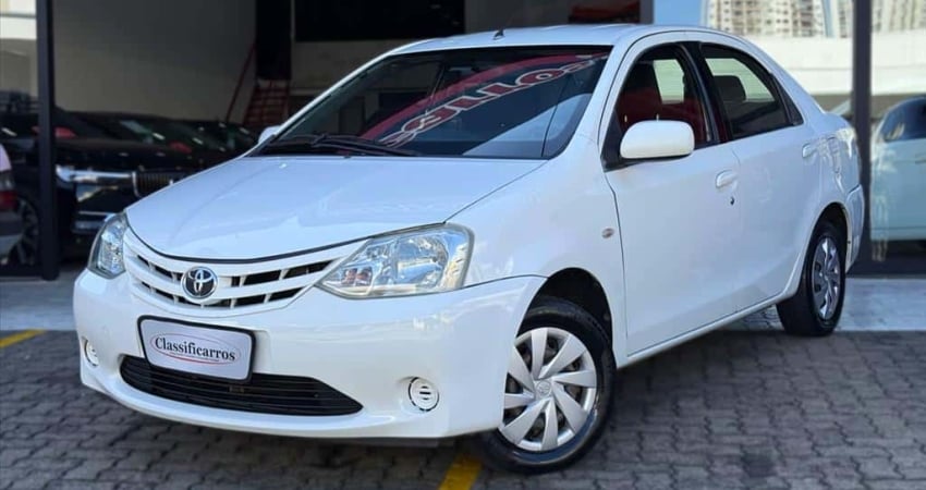 TOYOTA ETIOS 1.5 XS SEDAN 16V FLEX 4P MANUAL