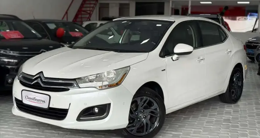 CITROËN C4 LOUNGE 1.6 EXCLUSIVE 16V TURBO GASOLINA 4P AUTOMÁTICO