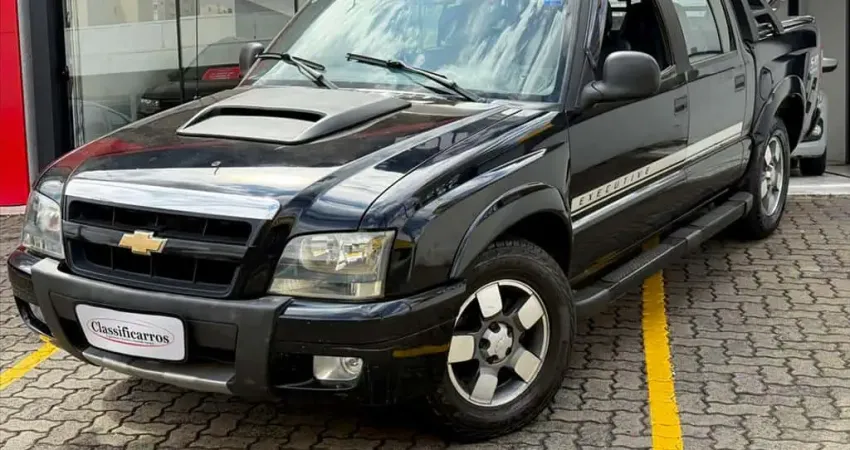 CHEVROLET S10 2.4 MPFI EXECUTIVE 4X2 CD 8V FLEX 4P MANUAL