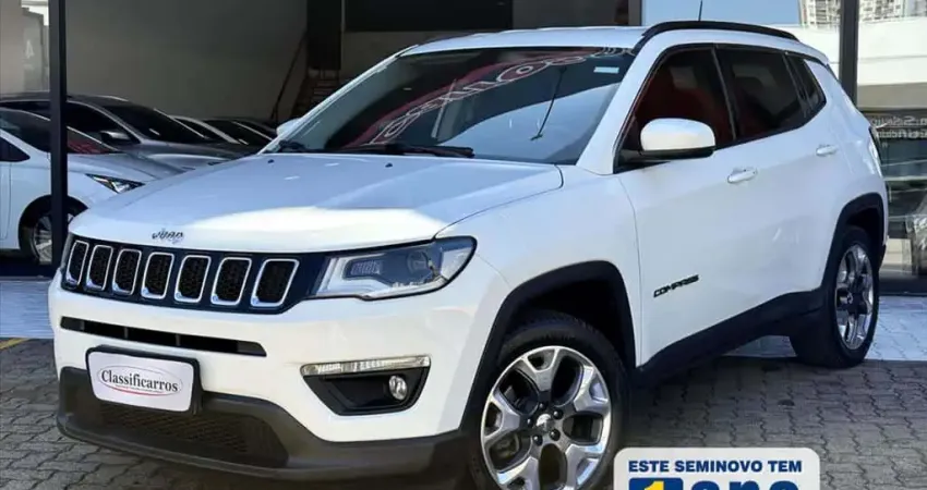 JEEP COMPASS 2.0 16V FLEX LONGITUDE AUTOMÁTICO