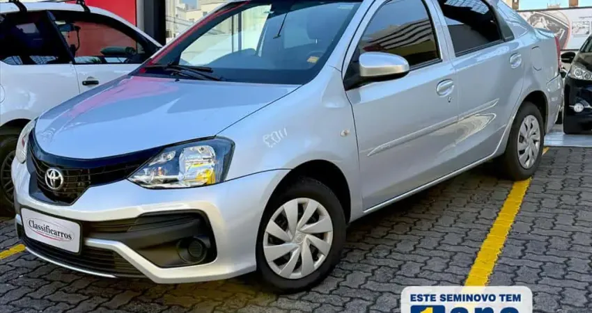 TOYOTA ETIOS 1.5 X SEDAN 16V FLEX 4P AUTOMÁTICO