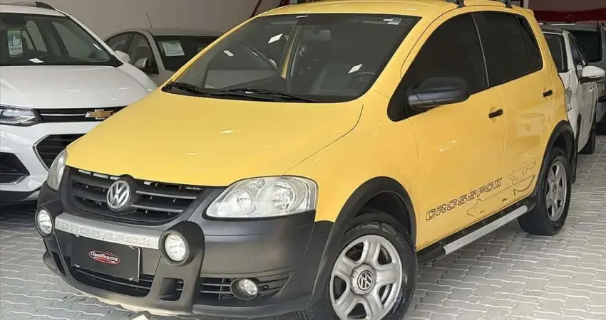 VOLKSWAGEN CROSSFOX 1.6 MI FLEX 8V 4P MANUAL