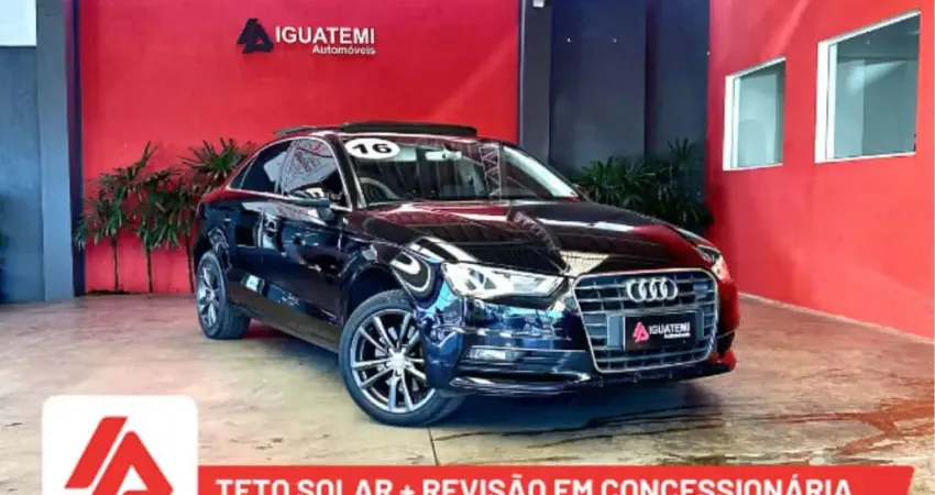 Audi A3 2016 2.0 tfsi sedan ambition 16v gasolina 4p s-tronic