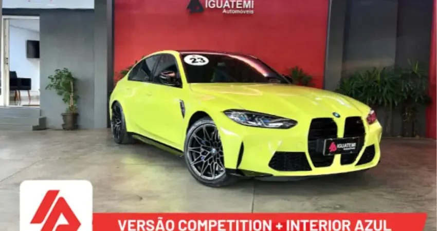 Bmw M3 2023 3.0 i6 twinturbo gasolina competition m steptronic
