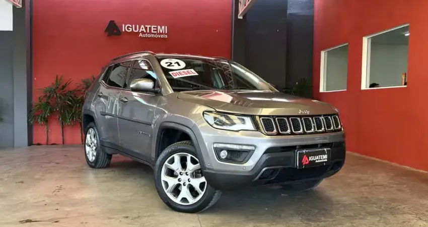Jeep Compass 2021 2.0 16v diesel longitude 4x4 automático