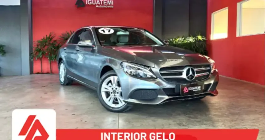 Mercedes-benz C 180 2017 1.6 cgi 16v turbo flex 4p automático