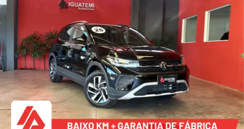 Volkswagen T-cross 2025 1.0 200 tsi total flex comfortline automático