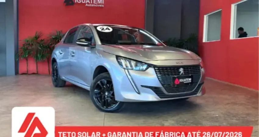 Peugeot 208 2024 1.0 firefly flex style manual