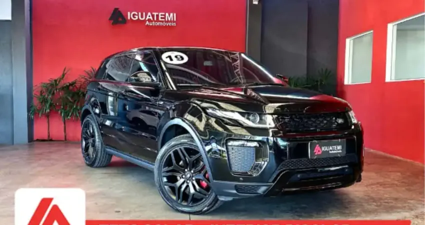 Land rover Range rover evoque 2019 2.0 hse dynamic 4wd 16v flex 4p automático