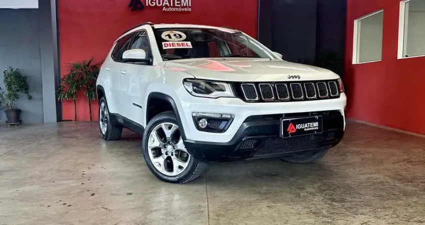 Jeep Compass 2019 2.0 16v diesel longitude 4x4 automático