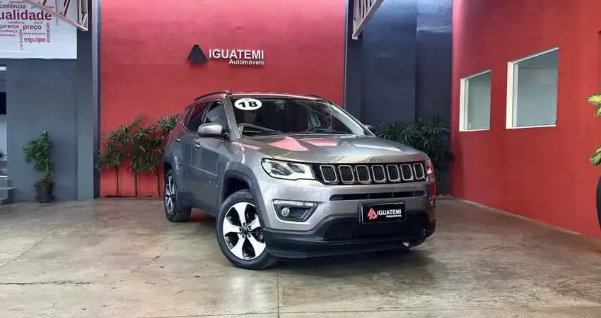 Jeep Compass 2018 2.0 16v flex longitude automático