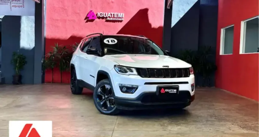 Jeep Compass 2018 2.0 16v flex night eagle automático