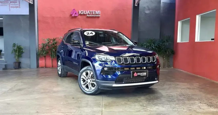 Jeep Compass 2024 1.3 t270 turbo flex longitude at6