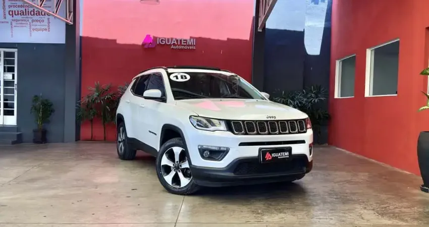 Jeep Compass 2018 2.0 16v flex longitude automático