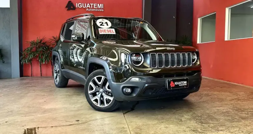 Jeep Renegade 2021 2.0 16v turbo diesel longitude 4p 4x4 automático