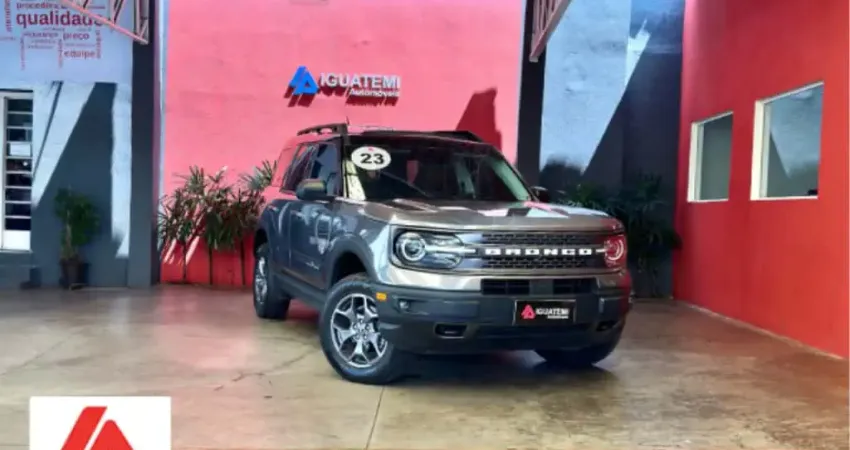 Ford Bronco sport 2023 2.0 ecoboost gasolina wildtrak 4x4 selectshift