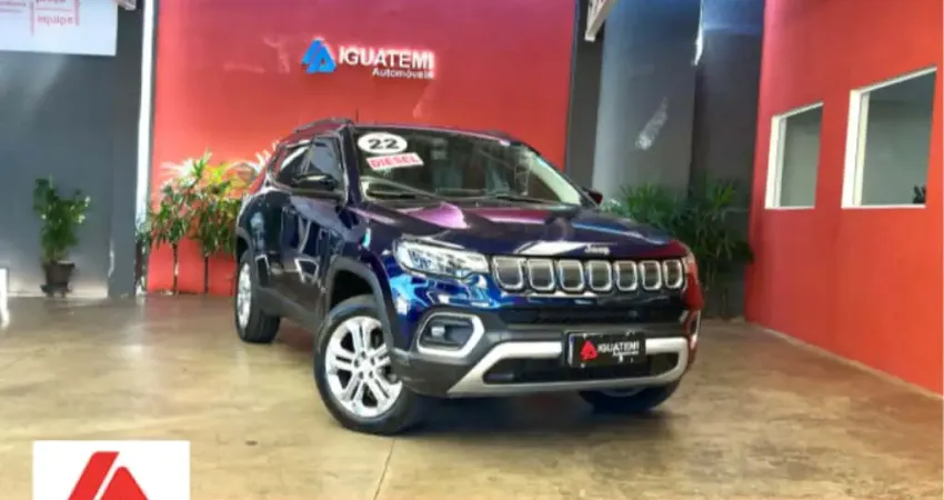 Jeep Compass 2022 2.0 td350 turbo diesel longitude at9