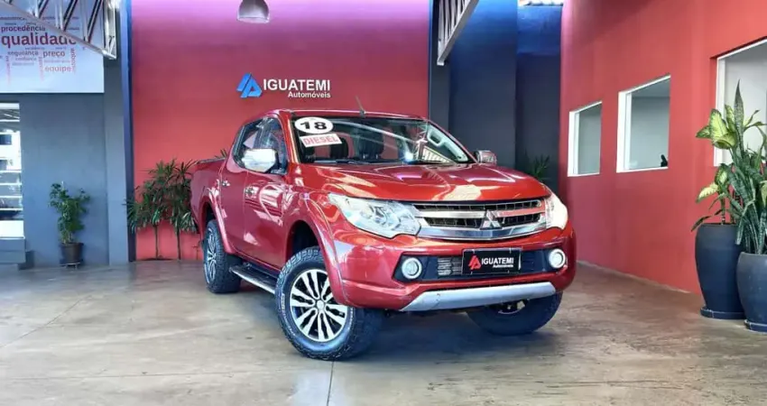 Mitsubishi L200 triton 2018 2.4 16v turbo diesel sport hpe top cd 4p 4x4 automático