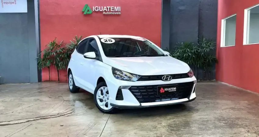 Hyundai Hb20 2025 1.0 12v flex comfort manual