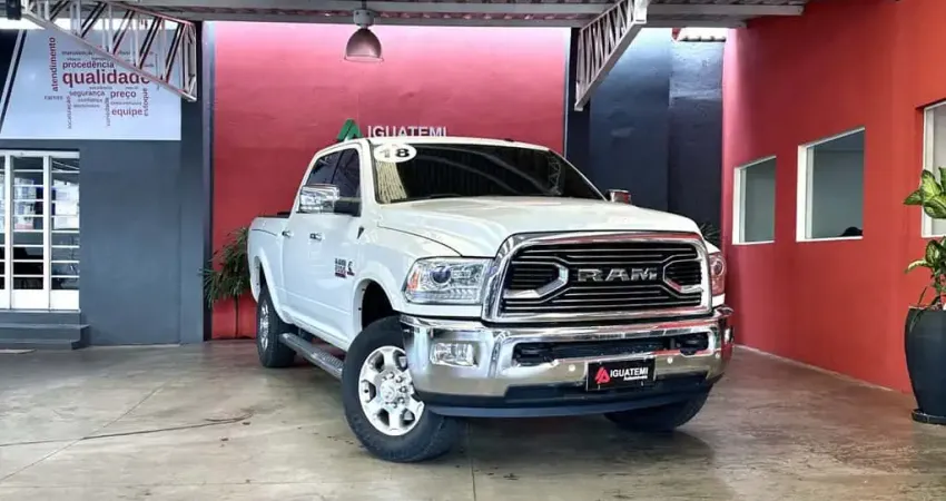 Dodge Ram 2018 6.7 2500 laramie 4x4 cd i6 turbo diesel 4p automático