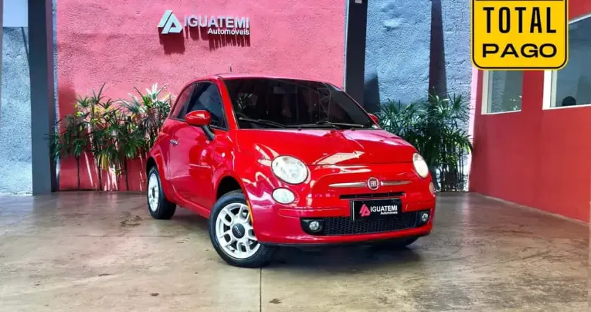 Fiat 500 2012 1.4 cult 8v flex 2p manual