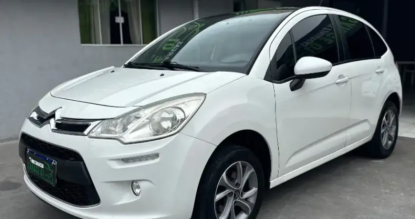 CITROEN C3 TENDANCE 1.5  ️ANO 2015 ️PÁRA-BRISA ZENITH ️DRL EM LED  ️FARÓIS DE MILHA  ️RODAS ARO 15 D