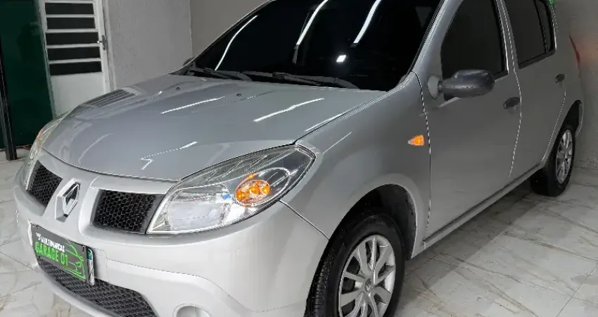 ENTRADA + PARCELAS DE 799,00 (sujeito a análise de crédito)  SANDERO AUTHENTIQUE 1.0  ️ANO 2009 ️PNE