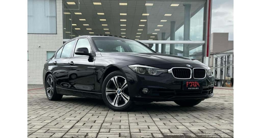 BMW 320i Modern/Sport TB 2.0/A.Flex/GP 4p  - Preta - 2018/2018