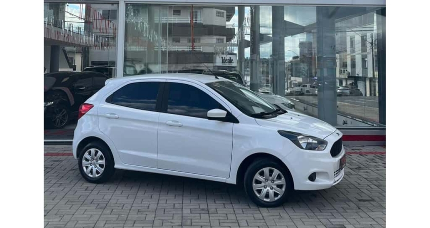 Ford KA 1.0 SE/SE Plus TiVCT Flex 5p  - Branca - 2017/2018