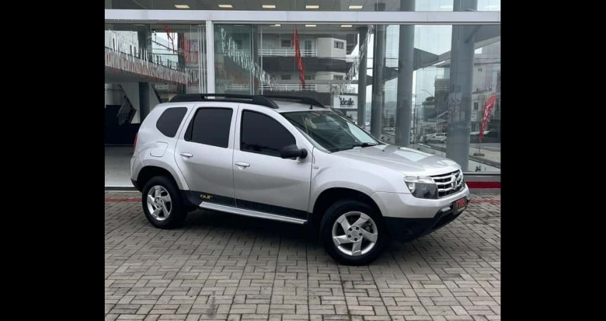 Renault Duster Expression 1.6 Hi-Flex 16V Mec. - Prata - 2014/2015