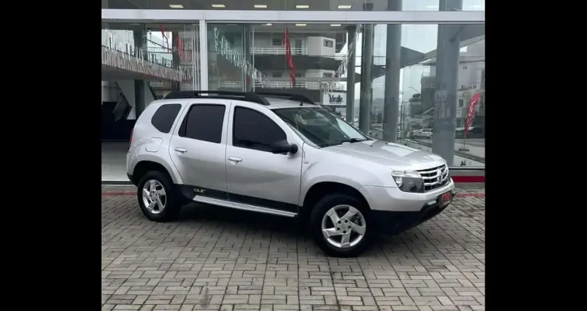 Renault Duster Expression 1.6 Hi-Flex 16V Mec. - Prata - 2014/2015
