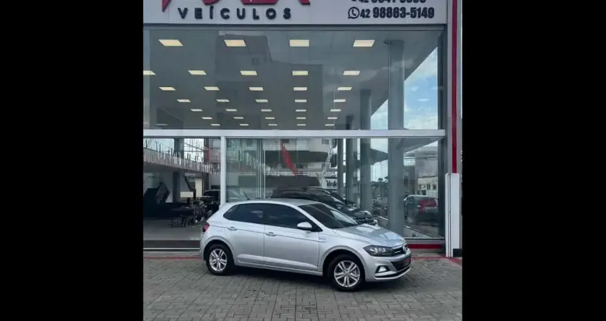 Volkswagen Polo Comfort. 200 TSI 1.0 Flex 12V Aut.  - Prata - 2018/2019