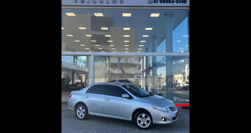 Toyota Corolla XEi 2.0 Flex 16V Aut.  - Prata - 2011/2011