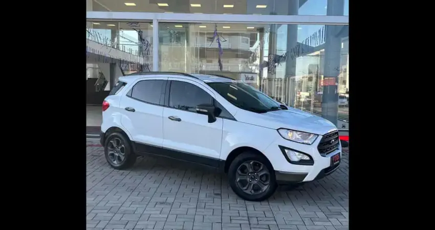 Ford EcoSport FREESTYLE 1.5 12V Flex 5p Aut.  - Branca - 2017/2018