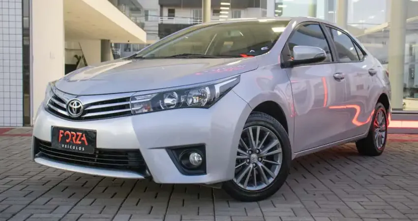 Toyota Corolla XEi 2.0 Flex 16V Aut.  - Prata - 2016/2017