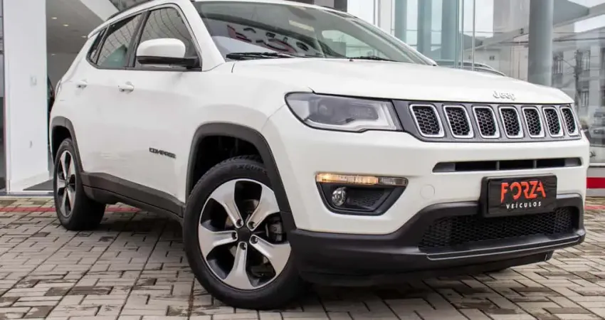 Jeep Compass LONGITUDE 2.0 4x2 Flex 16V Aut.  - Branca - 2017/2017