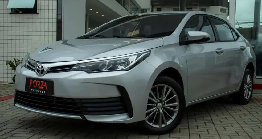 Toyota Corolla GLi Upper 1.8 Flex 16V Aut.  - Prata - 2018/2018