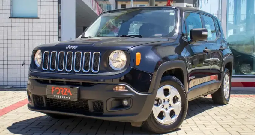 Jeep Renegade Sport 1.8 4x2 Flex 16V Aut.  - Preta - 2016/2016