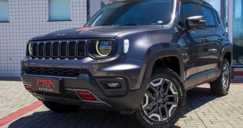 Jeep Renegade Trailhawk T270 1.3 TB Flex Aut.  - Cinza - 2022/2022