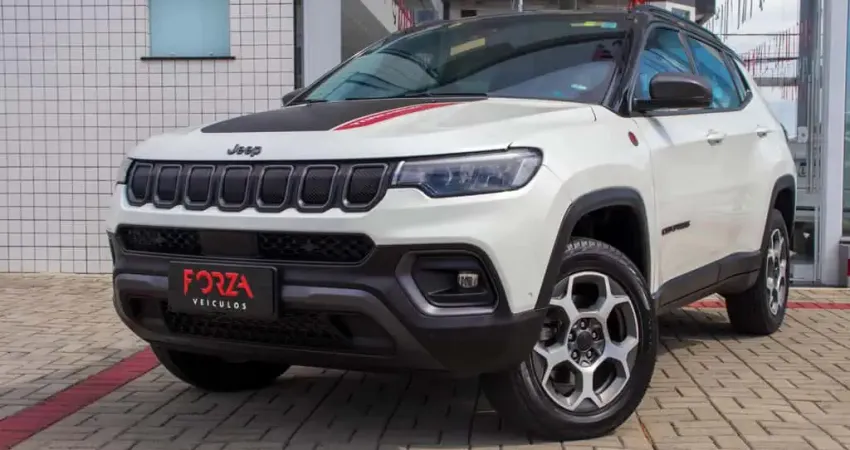 Jeep Compass TRAILHAWK TD350 2.0 4x4 Die. Aut  - Branca - 2022/2023