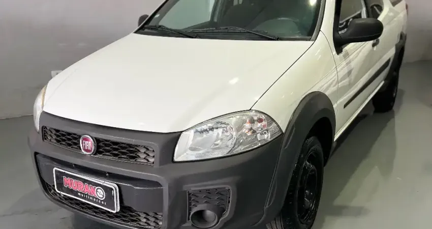 Fiat Strada cabine dupla 1.4 com ar e direção apenas 69 mil km