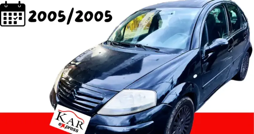 C3 EXCLUSIVE 1.6 COMPLETO / BOM DE MECANICA / TODOS OPICIONAIS FUNCIONANDO