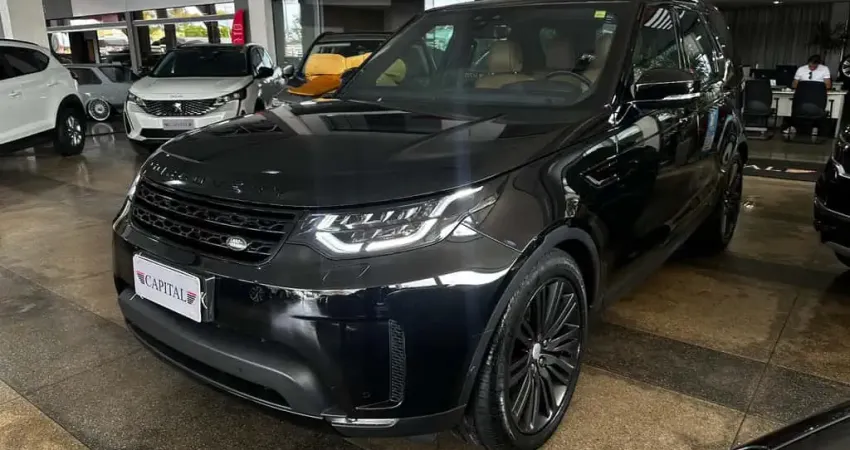Land Rover Discovery 3.0 V6 TD6 DIESEL HSE LUXURY 4WD AUTOMÁTICO - Preta - 2018/2018