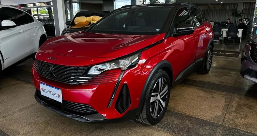 Peugeot 3008 1.6 16V THP GASOLINA GT PACK AUTOMÁTICO - Vermelha - 2022/2023