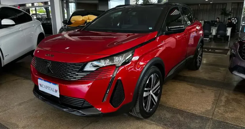 Peugeot 3008 1.6 16V THP GASOLINA GT PACK AUTOMÁTICO - Vermelha - 2022/2023
