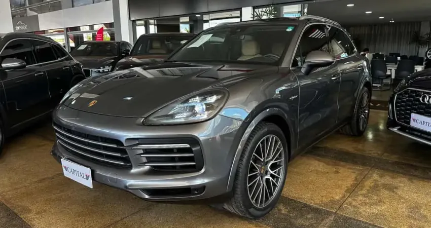 Porsche Cayenne 3.0 V6 E-HYBRID AWD TIPTRONIC S - Cinza - 2021/2021