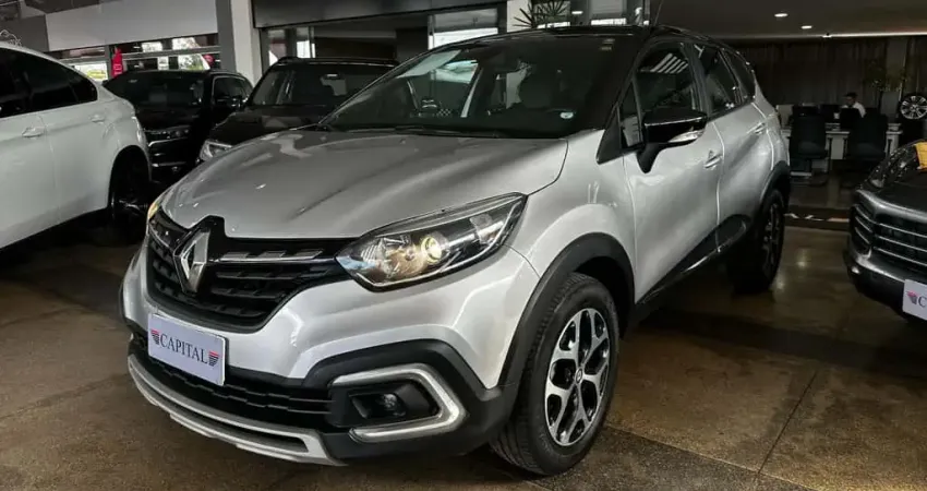 Renault Captur 1.3 TCE FLEX INTENSE X-TRONIC - Prata - 2021/2022