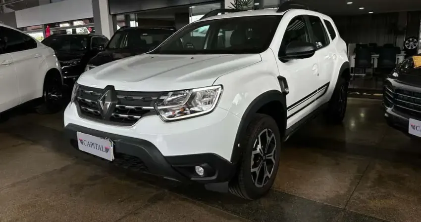 Renault Duster 1.6 16V SCE FLEX ICONIC X-TRONIC - Branca - 2022/2023